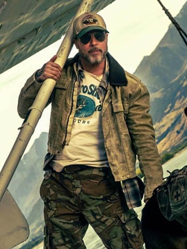 Brad Pitt Cotton Jacket