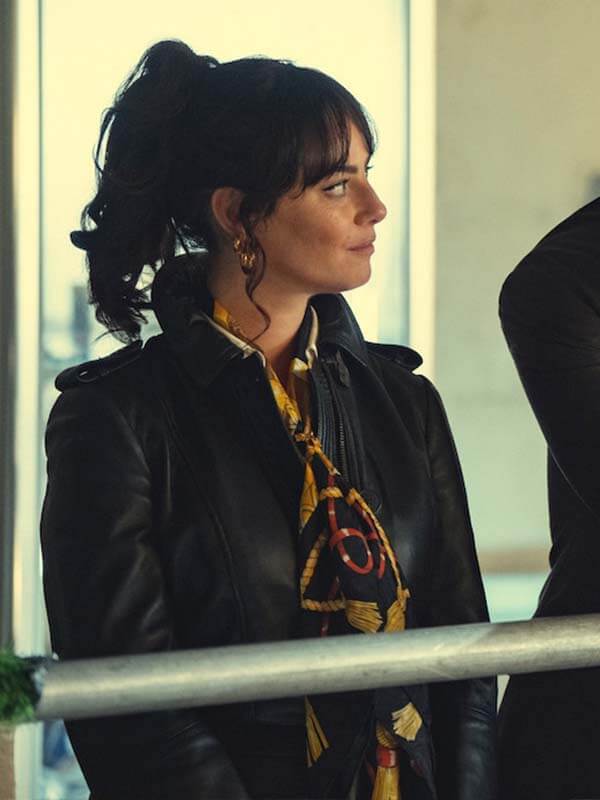 Kaya Scodelario Leather Jacket