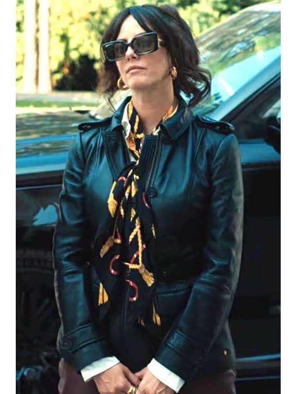 Kaya Scodelario Leather Jacket