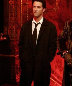 Keanu Reeves Wool Coat