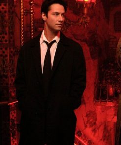 Keanu Reeves Wool Coat
