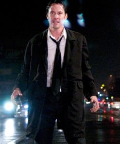 Keanu Reeves Wool Coat