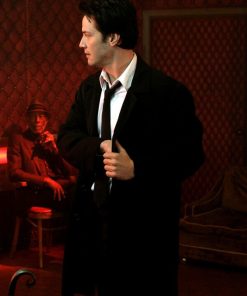 Keanu Reeves Wool Coat