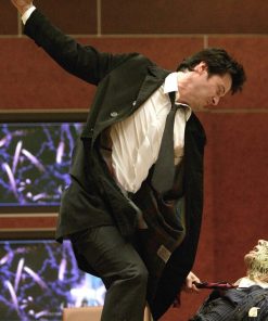 Keanu Reeves Wool Coat