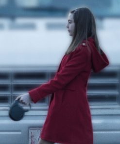 Lucia Red Wool Coat