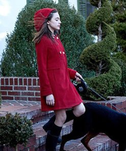 Lucia Red Wool Coat