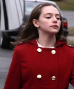 Lucia Red Wool Coat