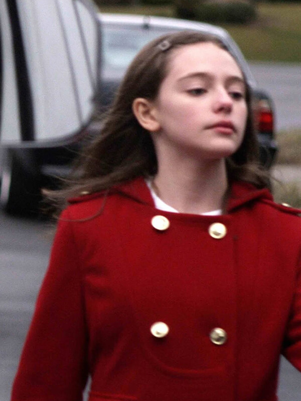 Lucia Red Wool Coat