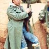 Patrick Swayze Wool Coat