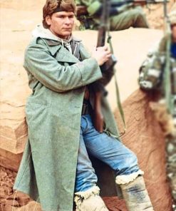 Patrick Swayze Wool Coat