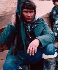 Patrick Swayze Wool Coat