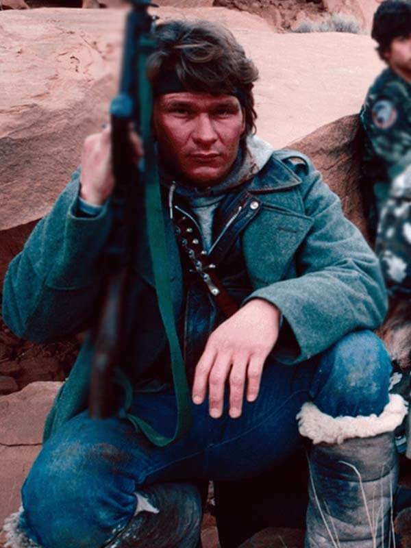 Patrick Swayze Wool Coat