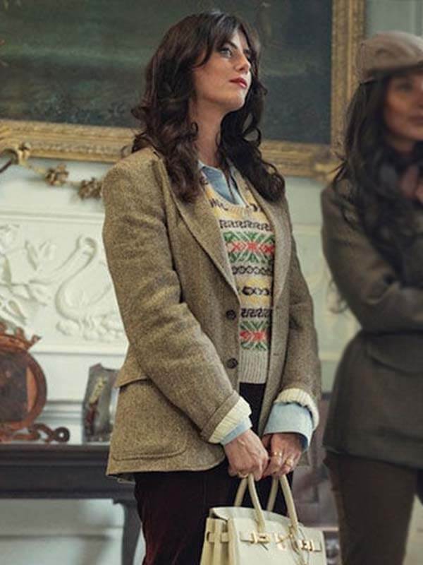 Susie Glass Brown Blazer