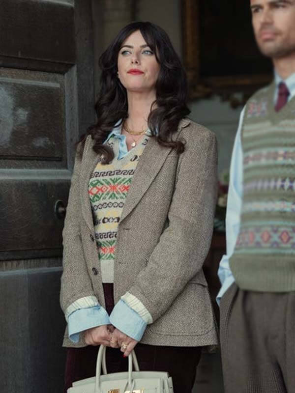 Susie Glass Brown Blazer