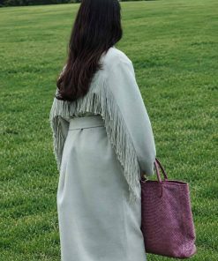 Susie Glass Fringe Coat