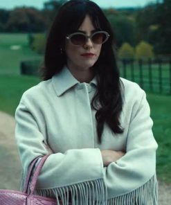 Susie Glass Fringe Coat