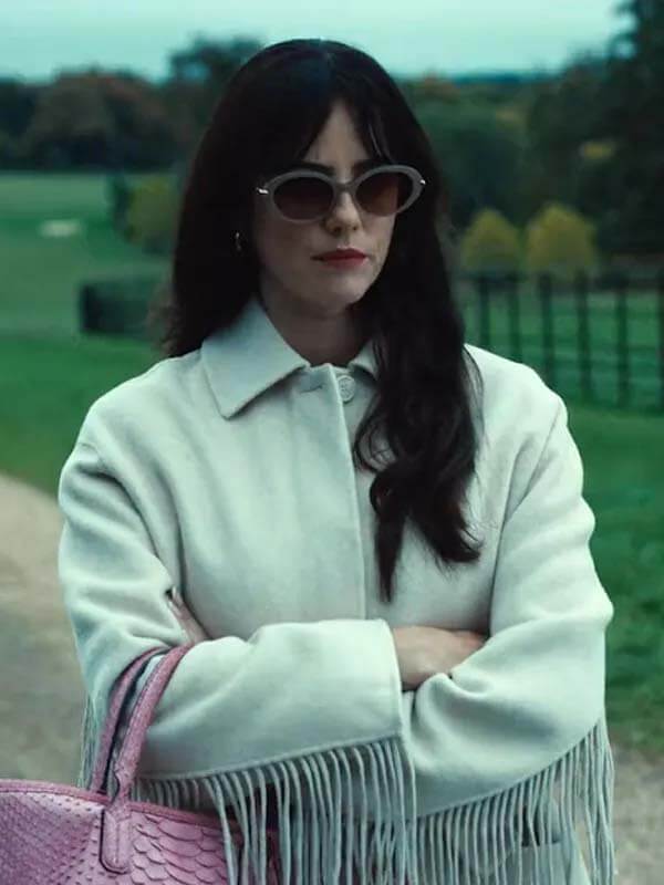 Susie Glass Fringe Coat