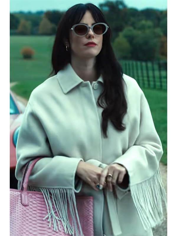 Susie Glass Fringe Coat