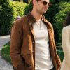 Theo James Suede Jacket
