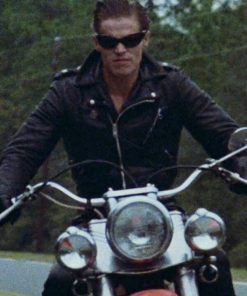Willem Dafoe Leather Jacket