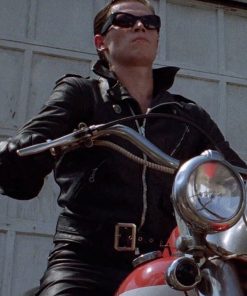 Willem Dafoe Leather Jacket