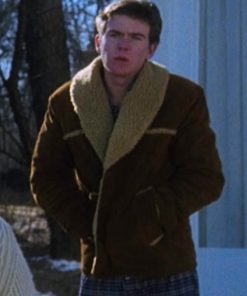 Timothy Hutton Shearling Coat