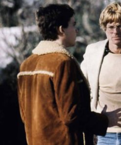 Timothy Hutton Shearling Coat