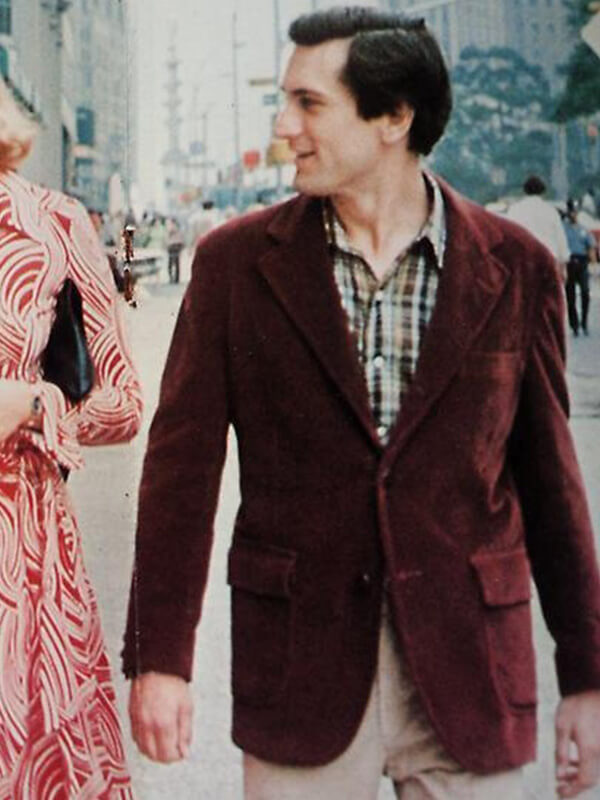 Robert De Niro Velvet Coat