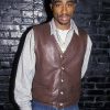 Tupac Shakur Leather Vest