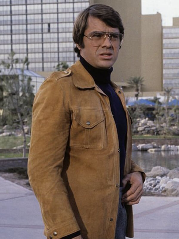 Robert Urich Brown Jacket