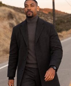 Aaron Pierre Wool Coat