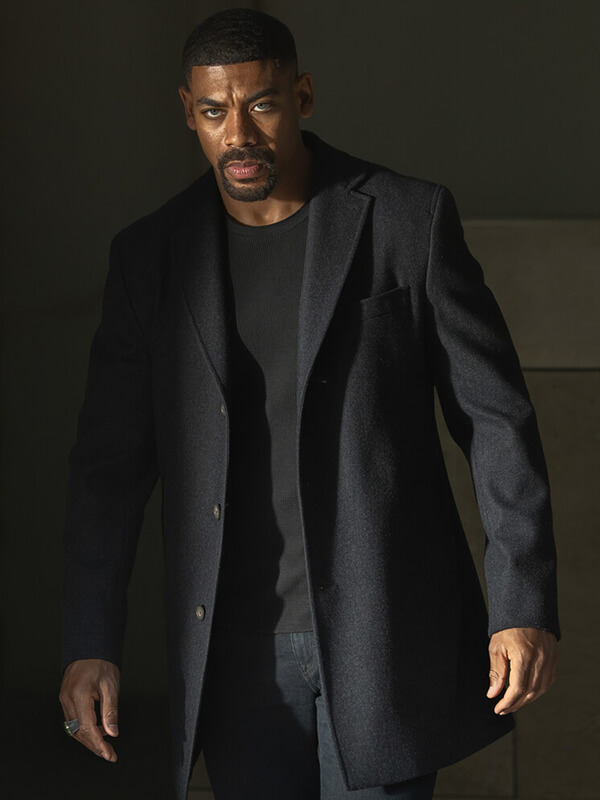 Aaron Pierre Wool Coat