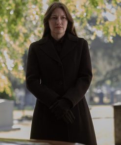 Kelly Macdonald Wool Coat