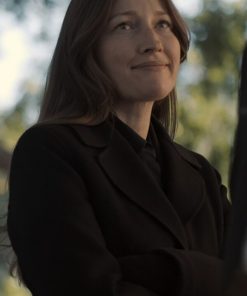 Kelly Macdonald Wool Coat