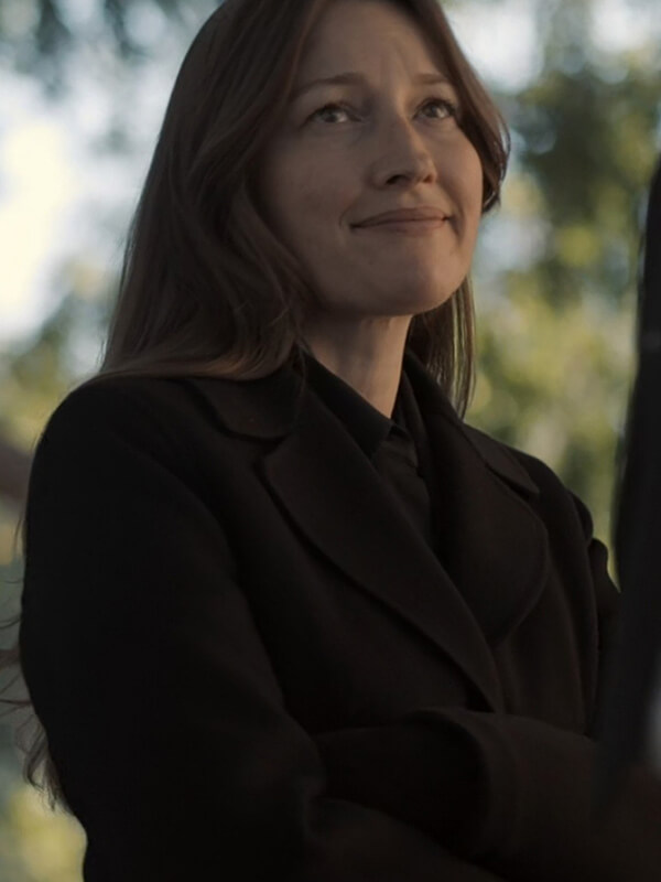 Kelly Macdonald Wool Coat