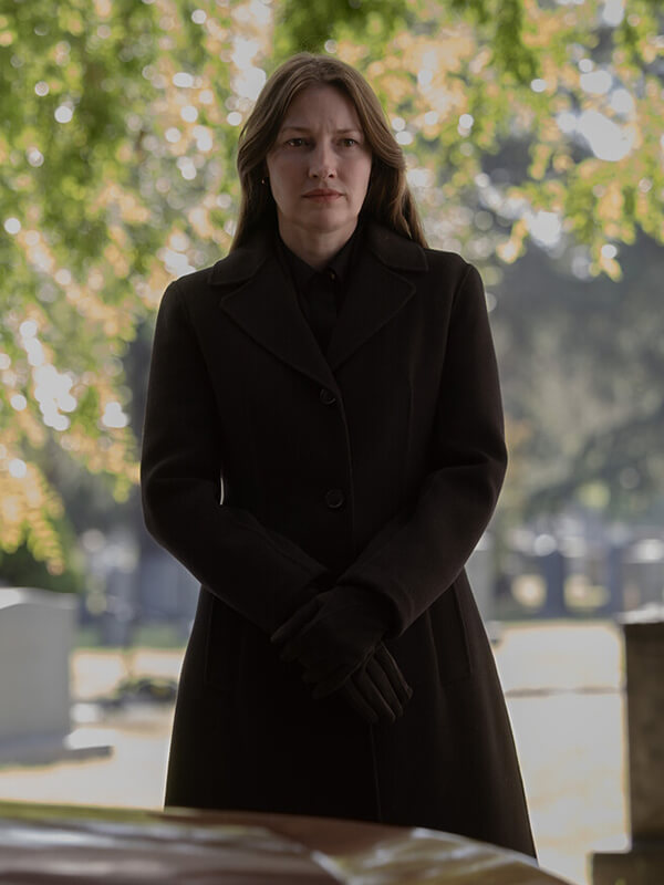 Kelly Macdonald Wool Coat