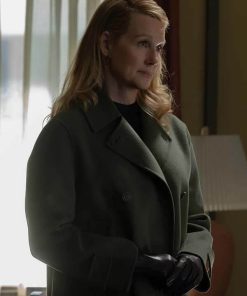 Laura Linney Wool Coat