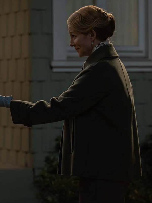Laura Linney Wool Coat