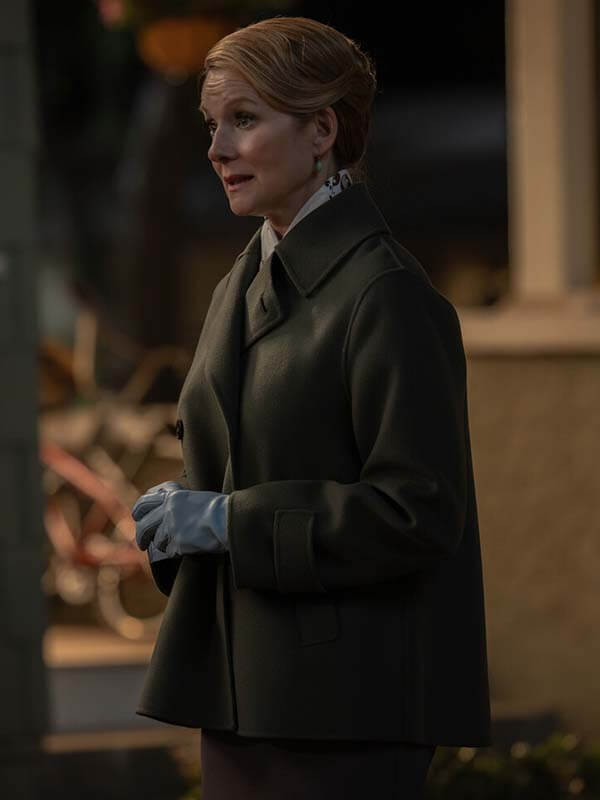 Laura Linney Wool Coat