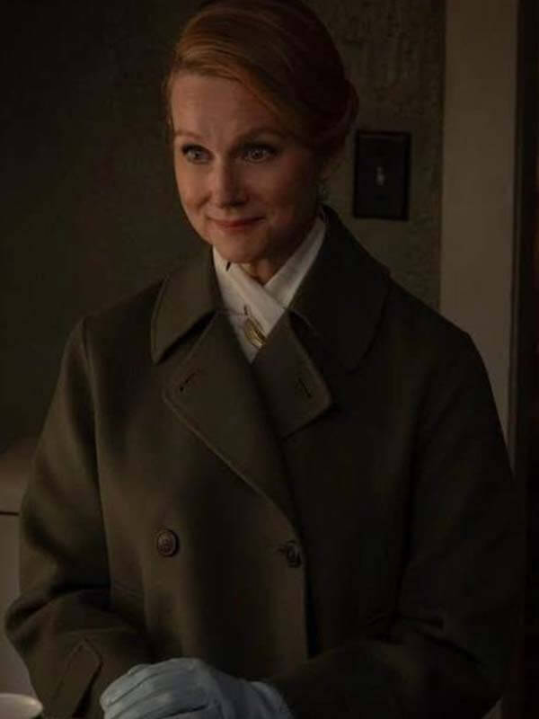 Laura Linney Wool Coat