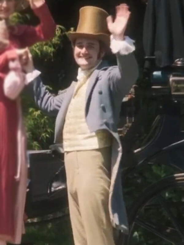 Mr. Charles Bingley Gray Tailcoat