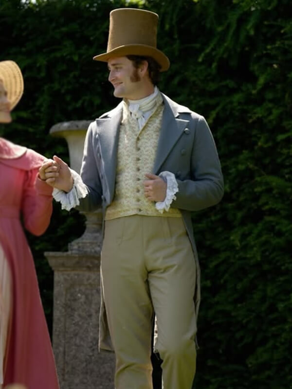 Mr. Charles Bingley Gray Tailcoat