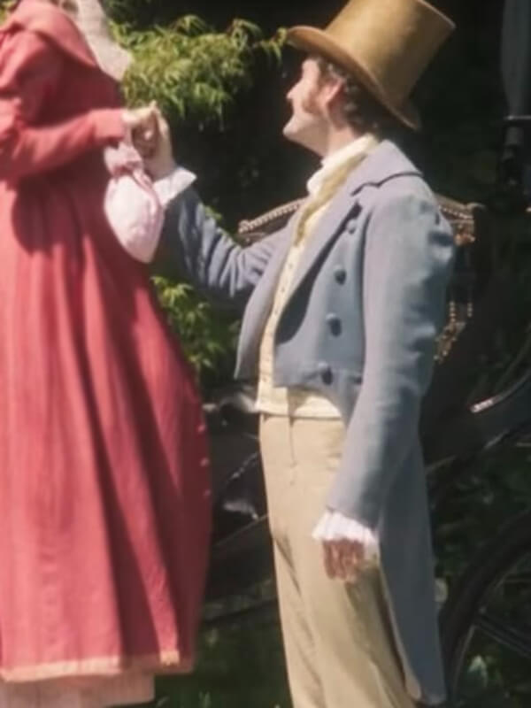Mr. Charles Bingley Gray Tailcoat
