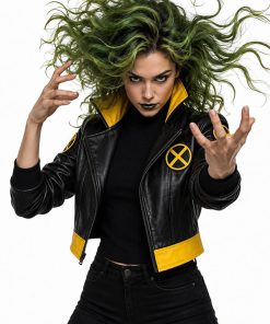 Rogue Leather Cropped Jacket