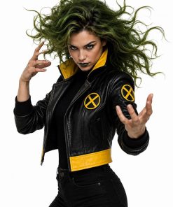 Rogue Leather Cropped Jacket