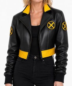 Rogue Leather Cropped Jacket
