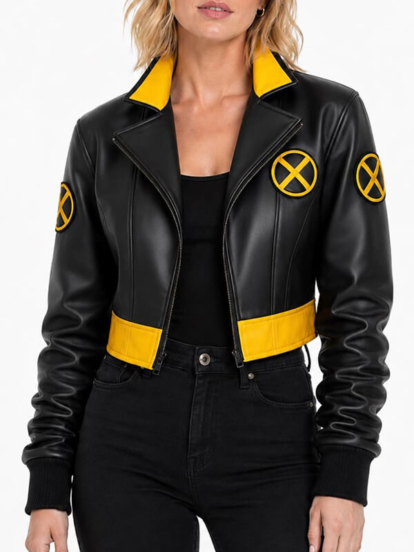 Rogue Leather Cropped Jacket
