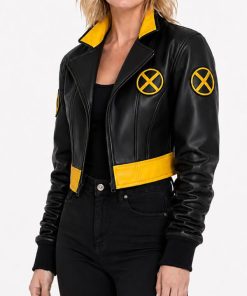 Rogue Leather Cropped Jacket