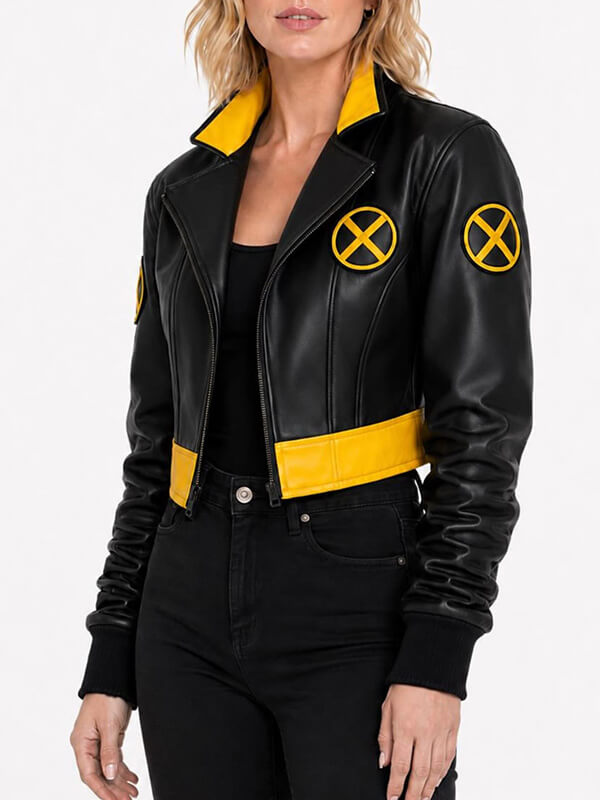 Rogue Leather Cropped Jacket
