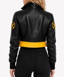Rogue Leather Cropped Jacket